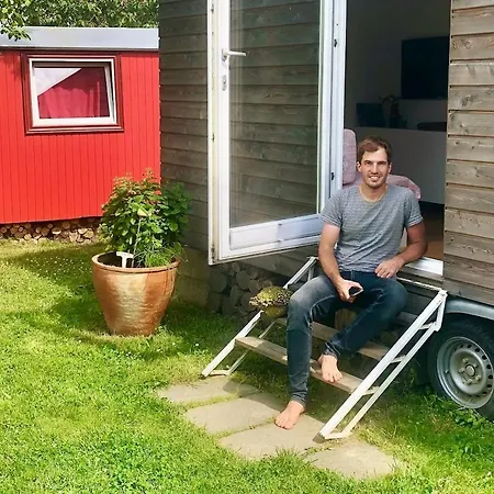 Tinyhouse Minimalus I - Outdoorkueche Und Nebeldusche