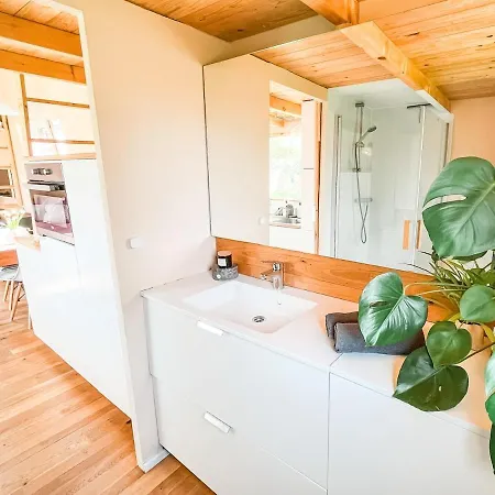 Tinyhouse Minimalus I - Outdoorkueche Und Nebeldusche